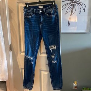 Altar’d state jeans size 26 and 26.5 inseam